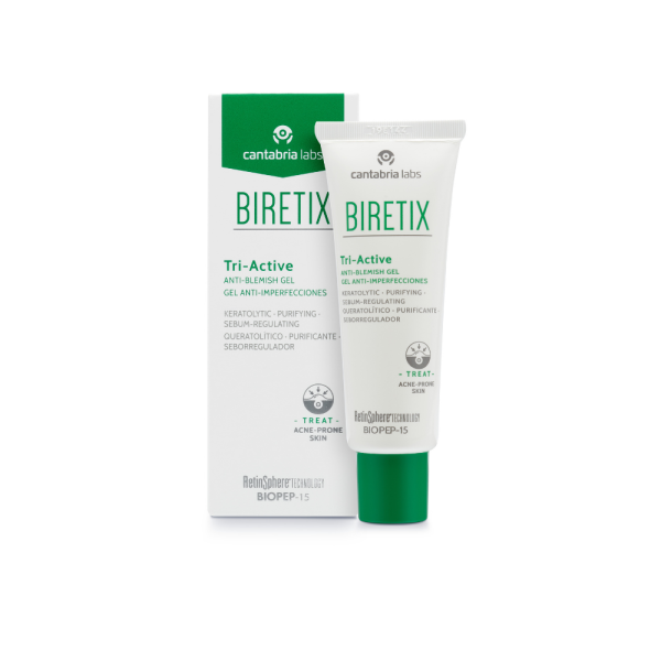 BIRETIX TRI-ACTIVE GEL ANTI-IMPERFECCIONES  50 ML - Imagen 3