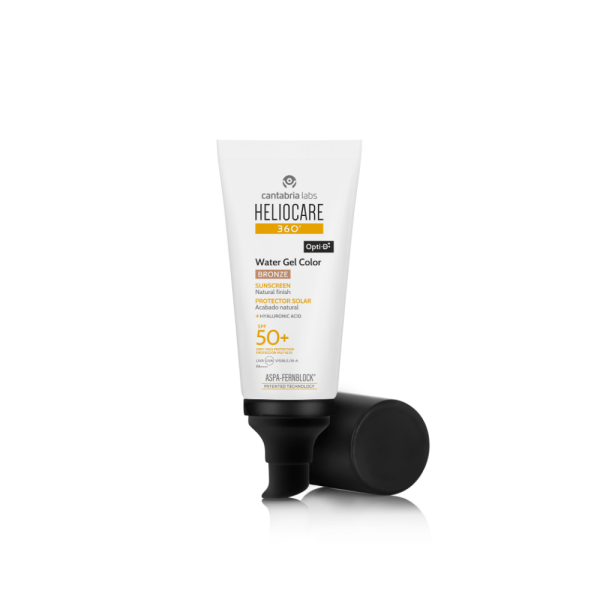 HELIOCARE 360º COLOR WATER GEL PROTECTOR SOLAR SPF 50+  1 ENVASE 50 ML COLOR BRONZE - Imagen 3