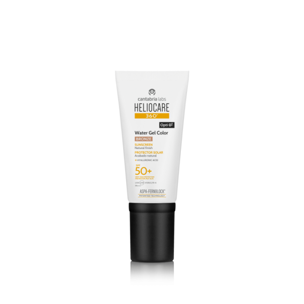 HELIOCARE 360º COLOR WATER GEL PROTECTOR SOLAR SPF 50+  1 ENVASE 50 ML COLOR BRONZE