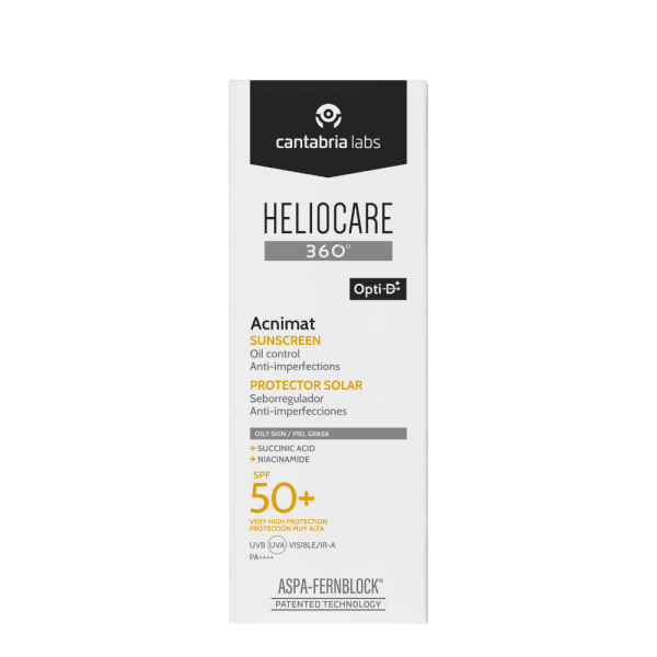 HELIOCARE 360º SPF 50+ ACNIMAT PROTECTOR SOLAR  1 ENVASE 50 ML