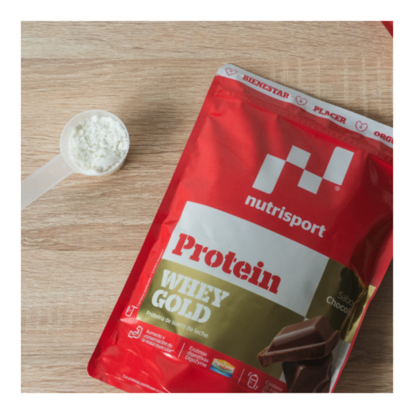 NUTRISPORT WHEY GOLD PROTEIN CHOCOLATE - Imagen 3