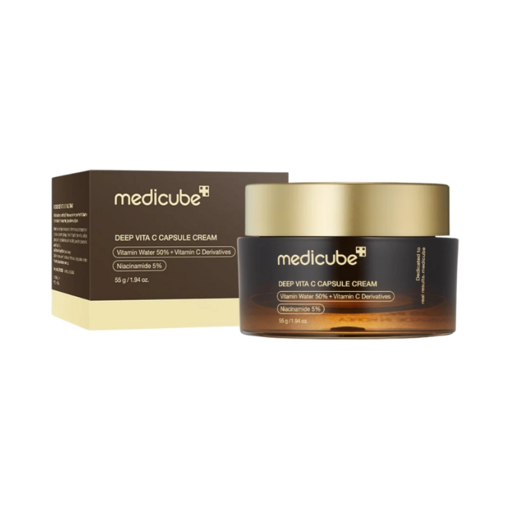 MEDICUBE CREMA FACIAL EN CAPSULAS DEEP VIT C ILUMINADORA Y REAFIRMANTE - Imagen 2